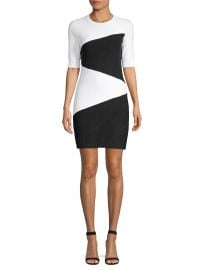 Victor Glemaud - Colorblock Sweater Dress at Saks Fifth Avenue